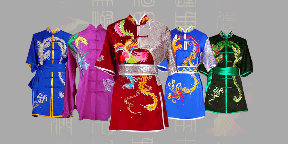 Phoenix Embroidery Kung Fu Silks Uniforms